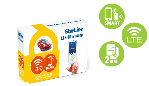 StarLine LTE+BT Мастер 2SIM Мастер-6 