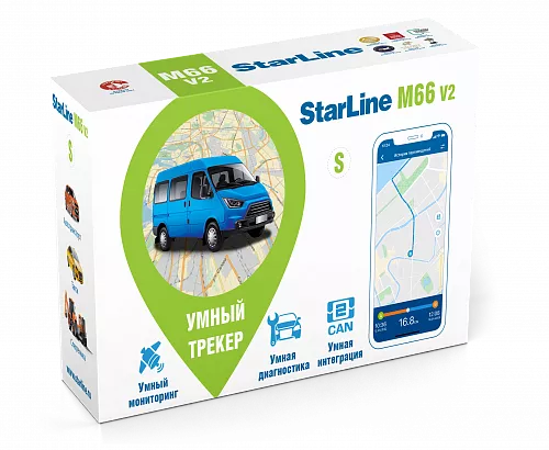 Умный маяк-трекер StarLine M66-S V2 2CAN