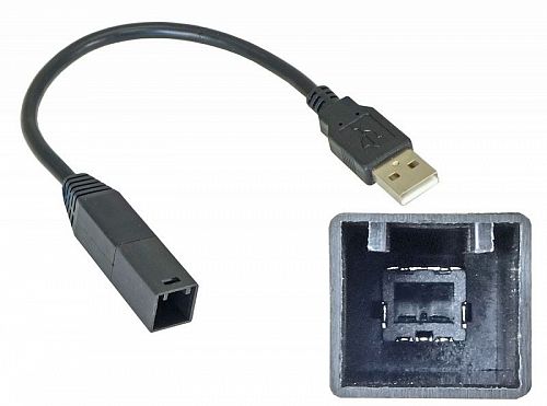 Переходник USB INCAR TY-FC104 TOYOTA 2012-2019 для подключения магнитолы INCAR к штатному разъему