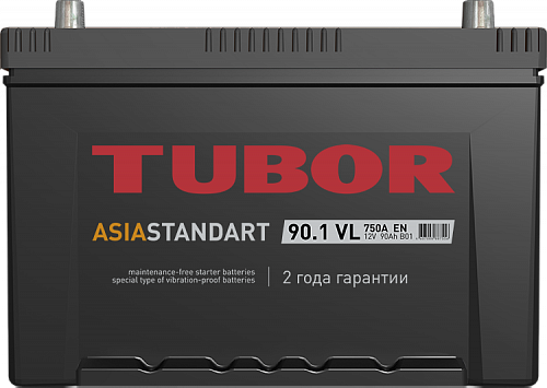 Аккумулятор TUBOR Asia Standart 6ст-90.1