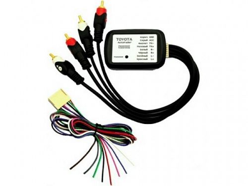 Блок подключения штатного усилителя Prado-120 INCAR AMP-TY01 