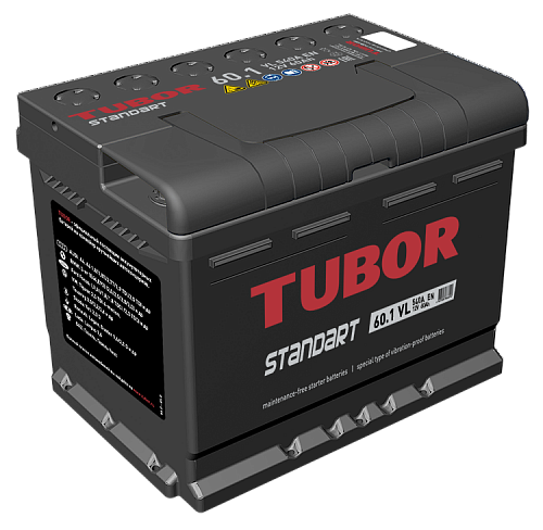 Аккумулятор TUBOR Standart 6ст-60.1