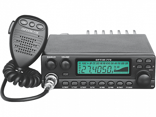 Радиостанция OPTIM-778 , 40 каналов , 4Вт, VFO, AM/FM